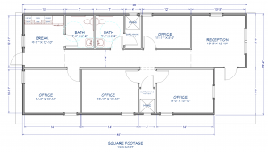 BENTLEY MODULAR SALES OFFICE FLOORPLAN