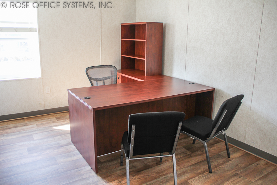 Small office with furniture provided by Rose