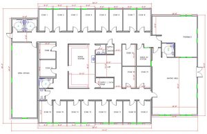 Modular Medical Clinic Floor plan