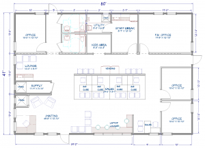 Modular Building for Car Dealership